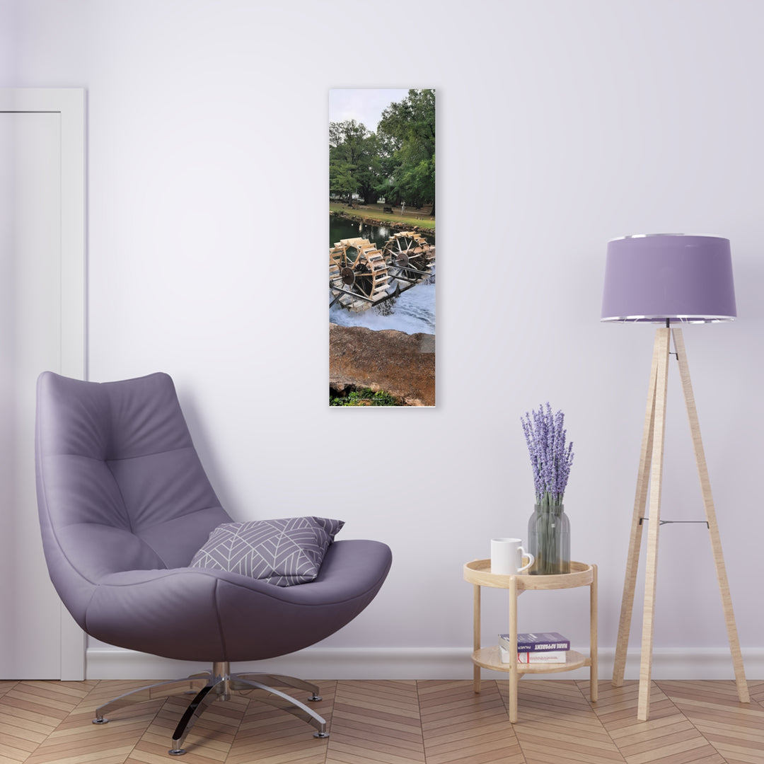 Water Wheel , Spring Park  Acrylic Prints