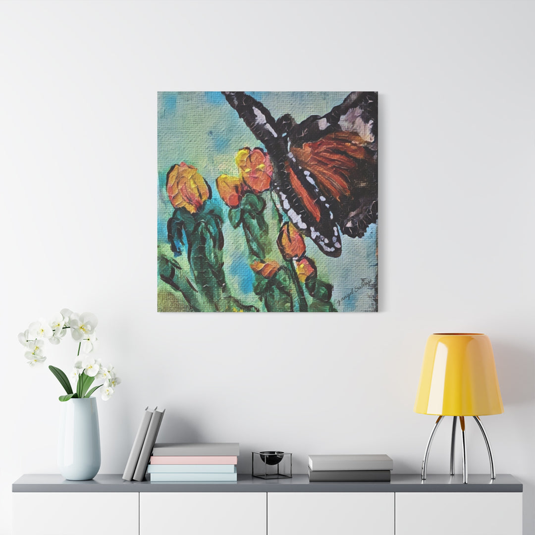 Canvas Print - Monarch Queen Butterfly