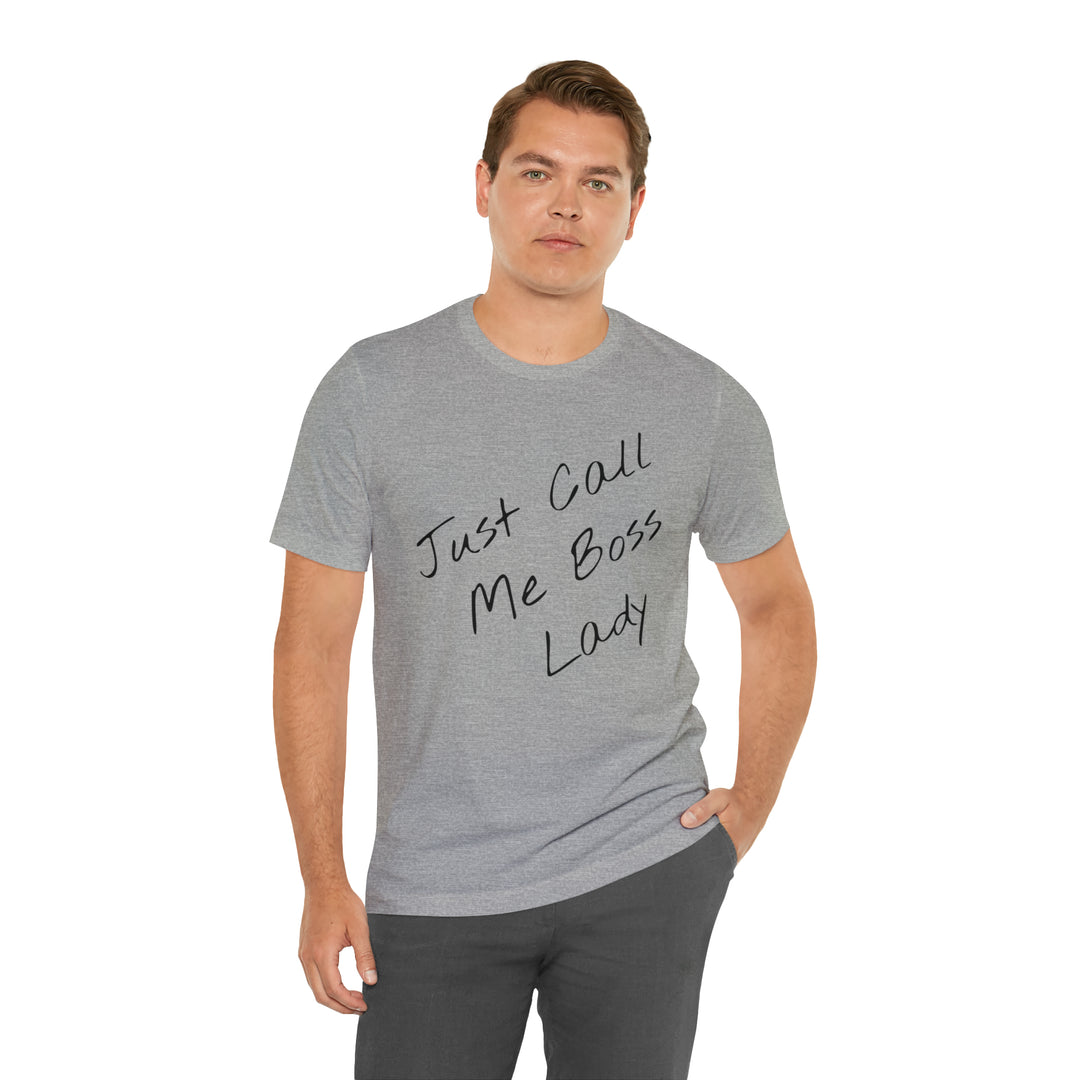 D'Boss Lady Unisex Jersey Short Sleeve Tee