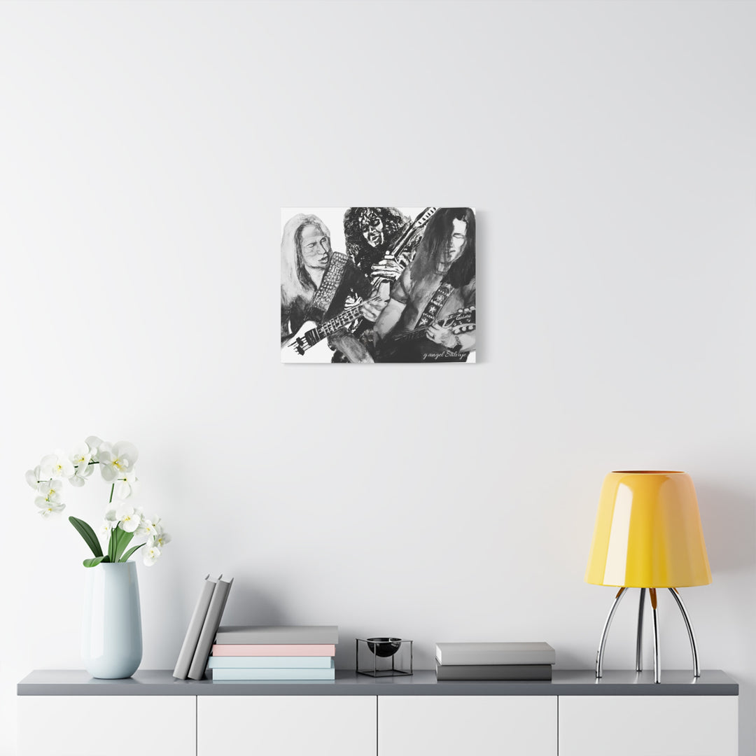 Canvas Print - Slaughter Band Mad About You painting Compilation g angel Salvaje