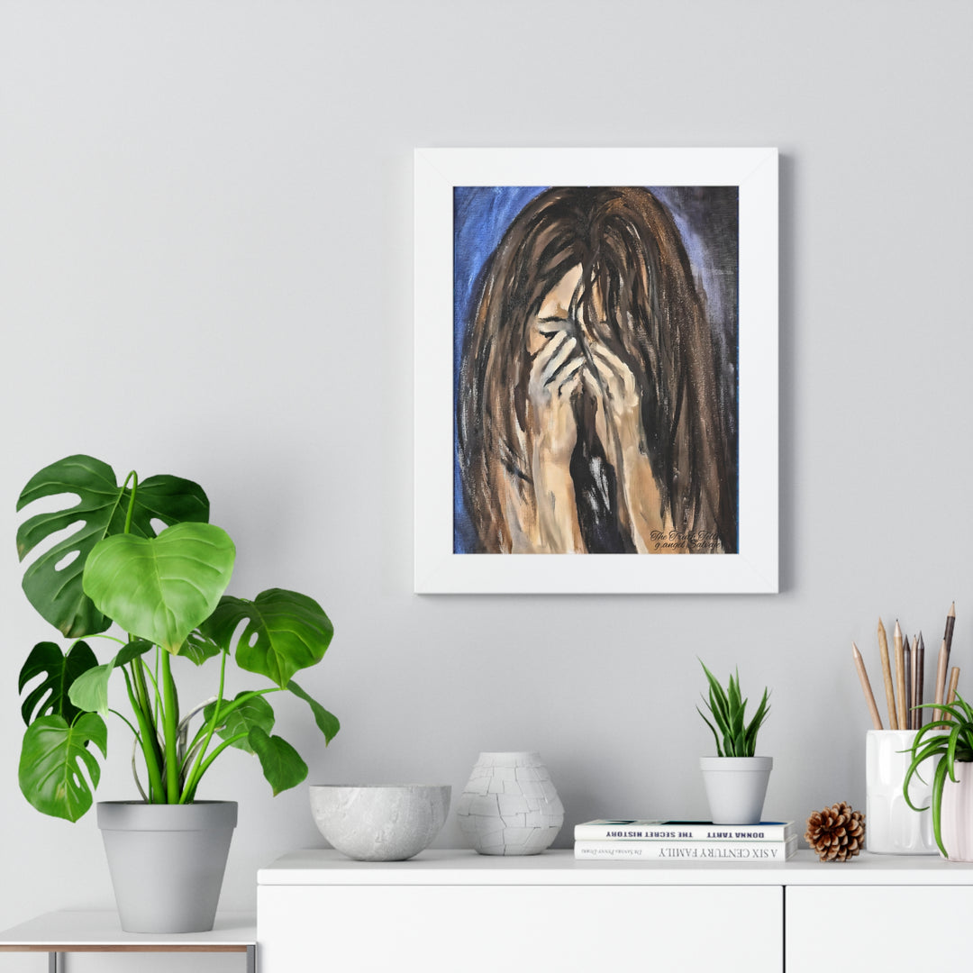 The Truth Teller Framed Vertical Poster