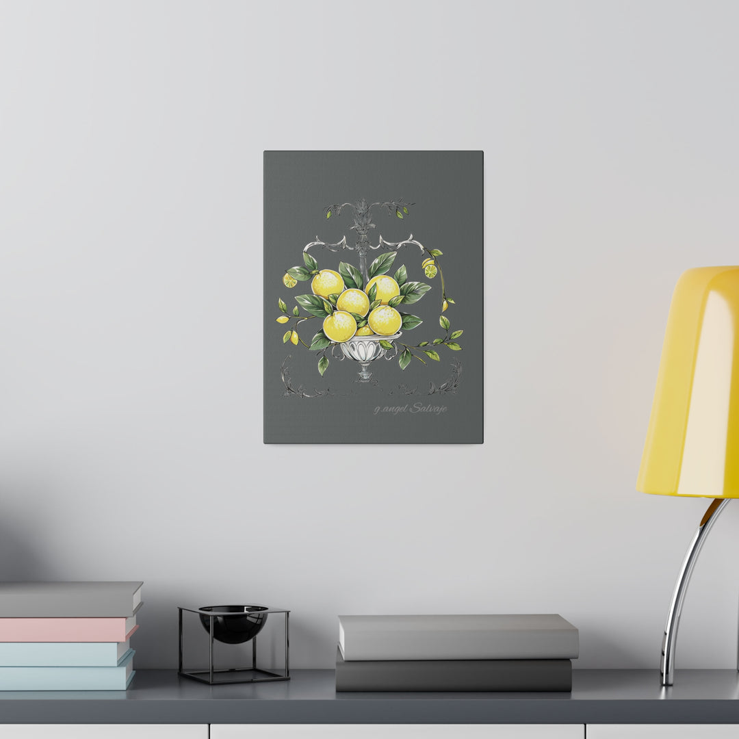 Lemons Centerpiece Matte Canvas, Stretched, 0.75"