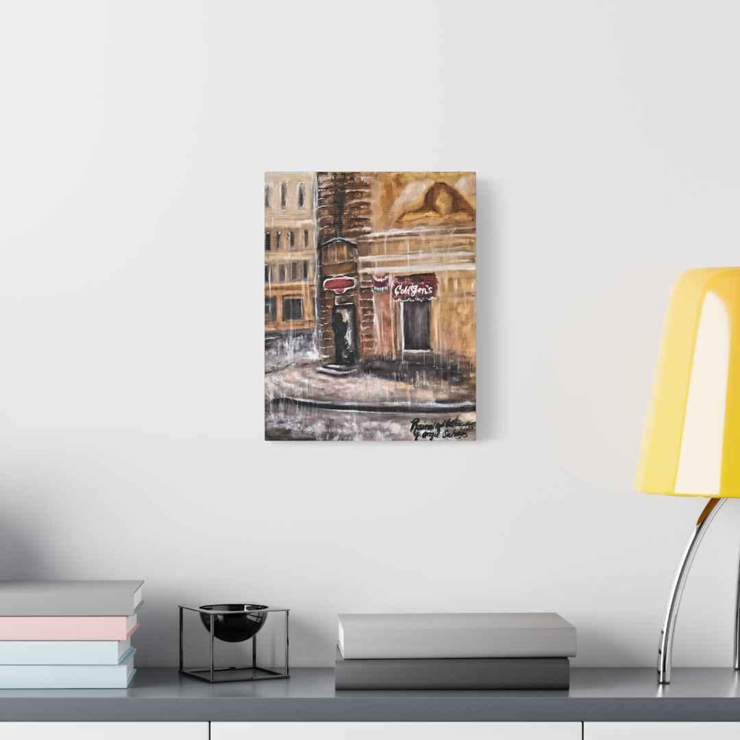 Realist Tones Canvas Print - Tears of Intercession-Urban Rainscape Design