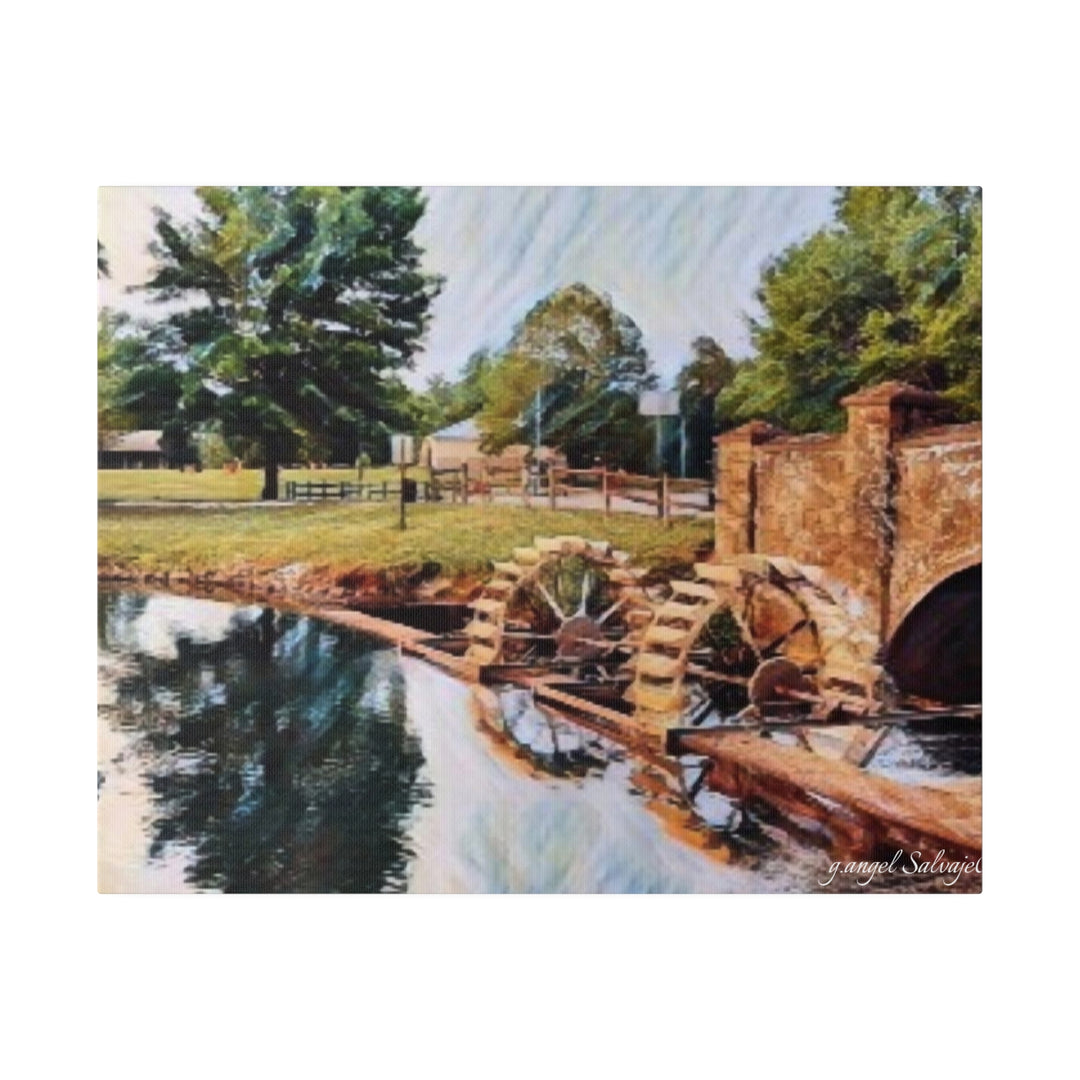 Water Under the Bridge, Spring Park Matte Canvas, Stretched, 0.75"