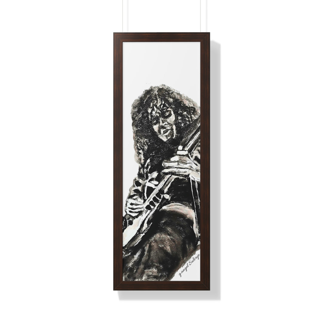 Tim Kelly Framed Vertical Poster