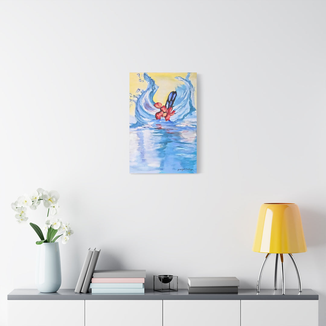 Diving into the Depths Matte Canvas, Stretched, 1.25"