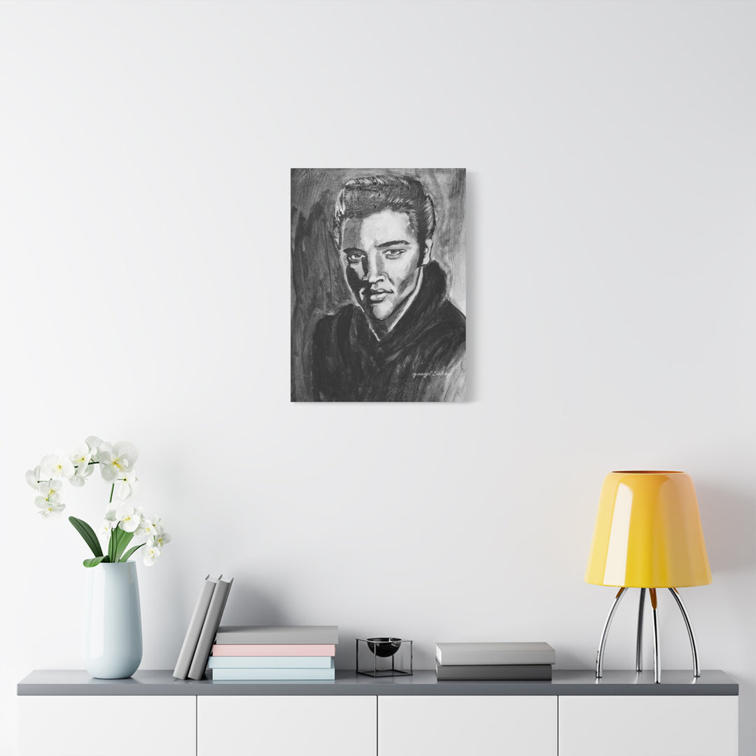 Elvis Canvas Print, from the Rock and Roll Series