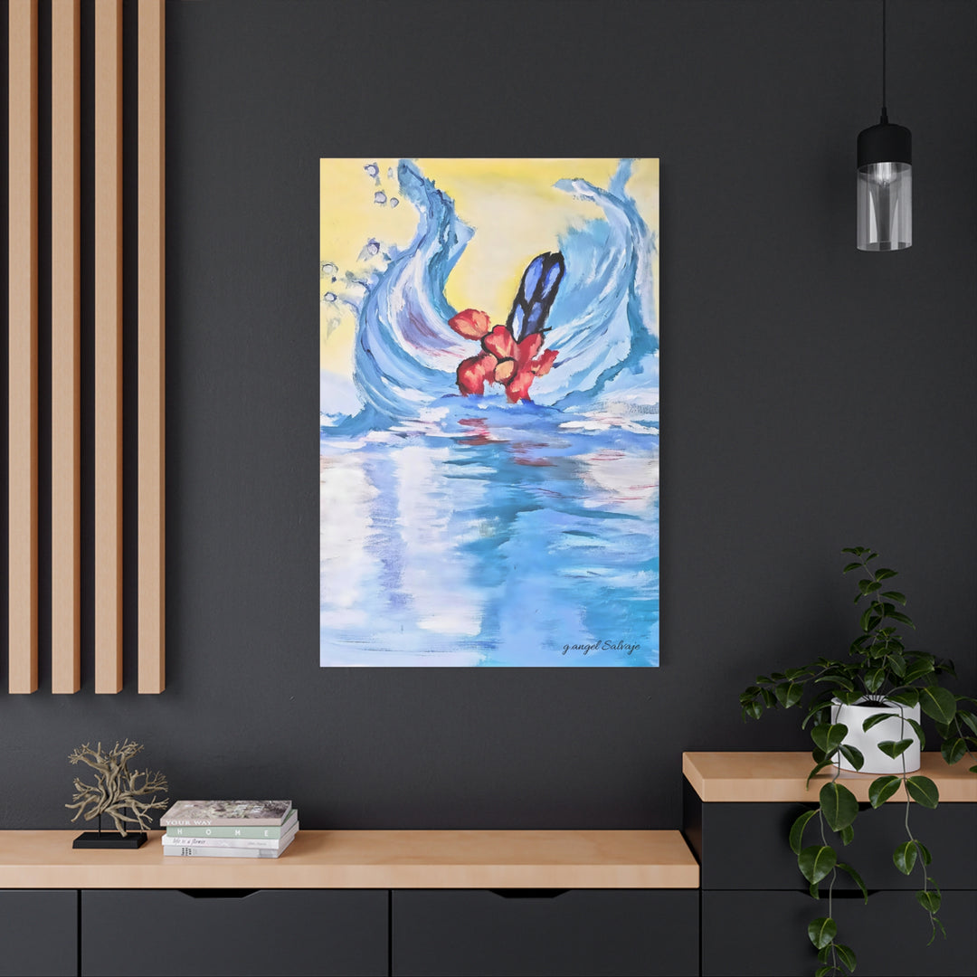 Diving into the Depths Matte Canvas, Stretched, 1.25"