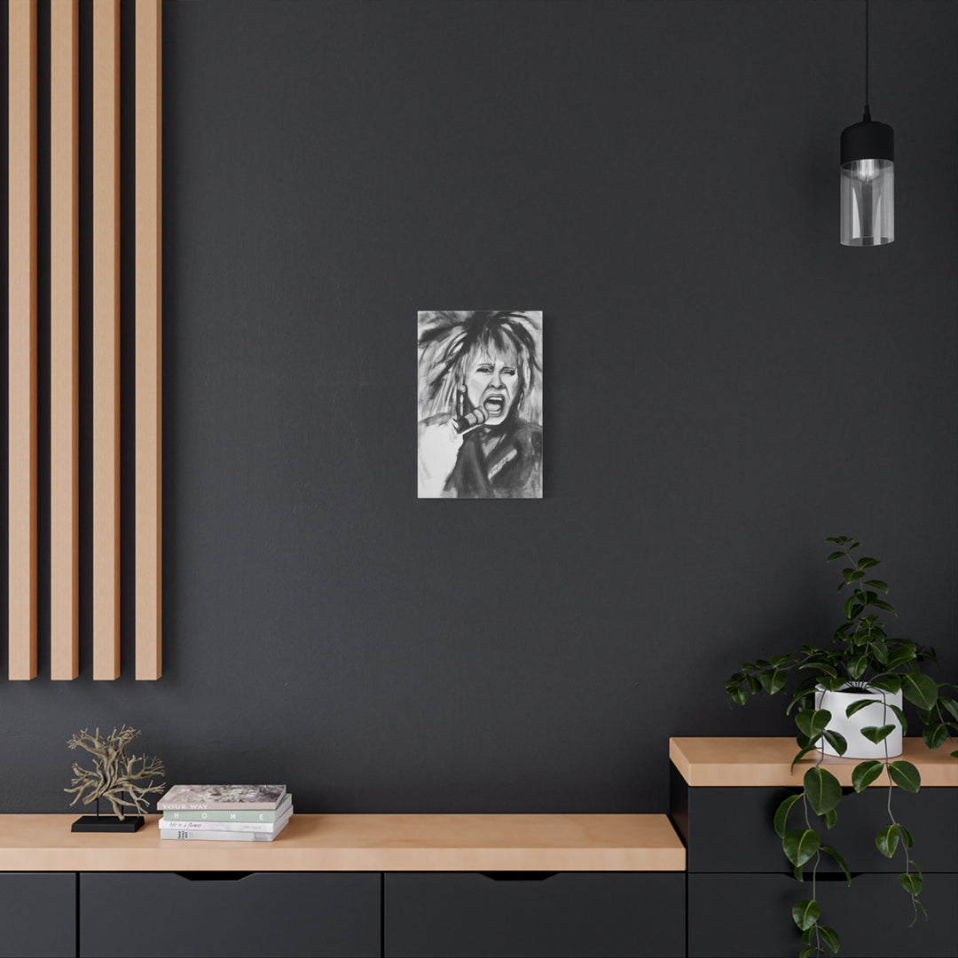Canvas Print Tina Turner Portrait