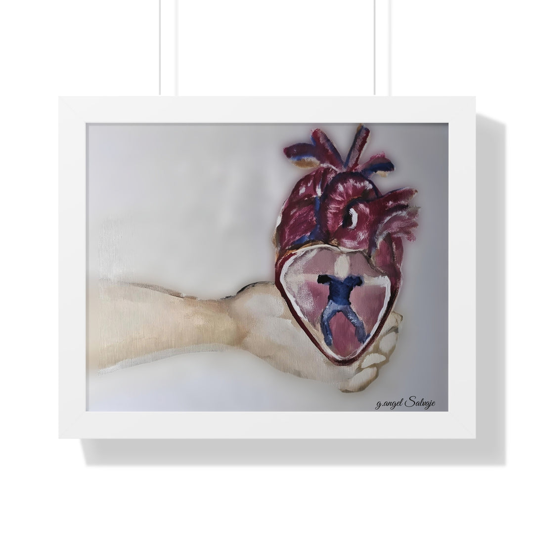 Abiding Within Framed Horizontal Poster