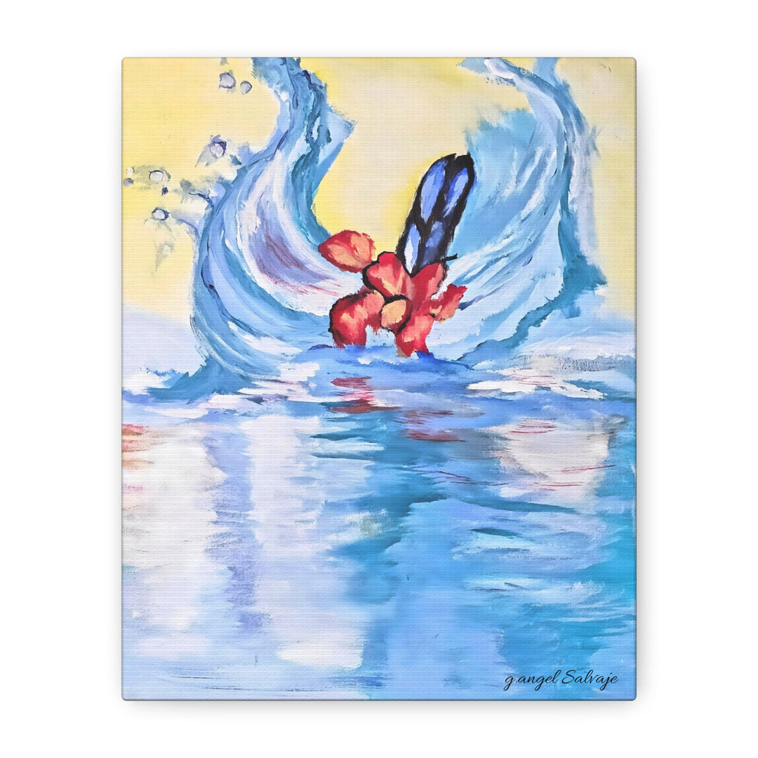 Diving into the Depths Matte Canvas, Stretched, 1.25"