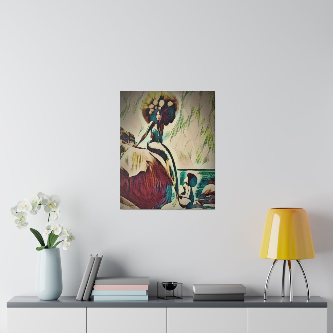 Mermaid Madonna Canvas, Stretched, 0.75"