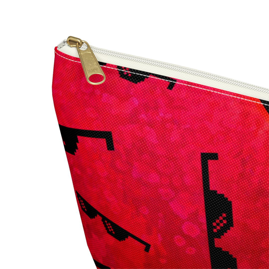 Affirmations and Sunglasses Accessory Pouch w T-bottom