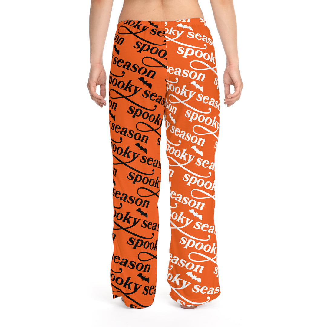 Spooky Season Women's Pajama Pants (AOP)