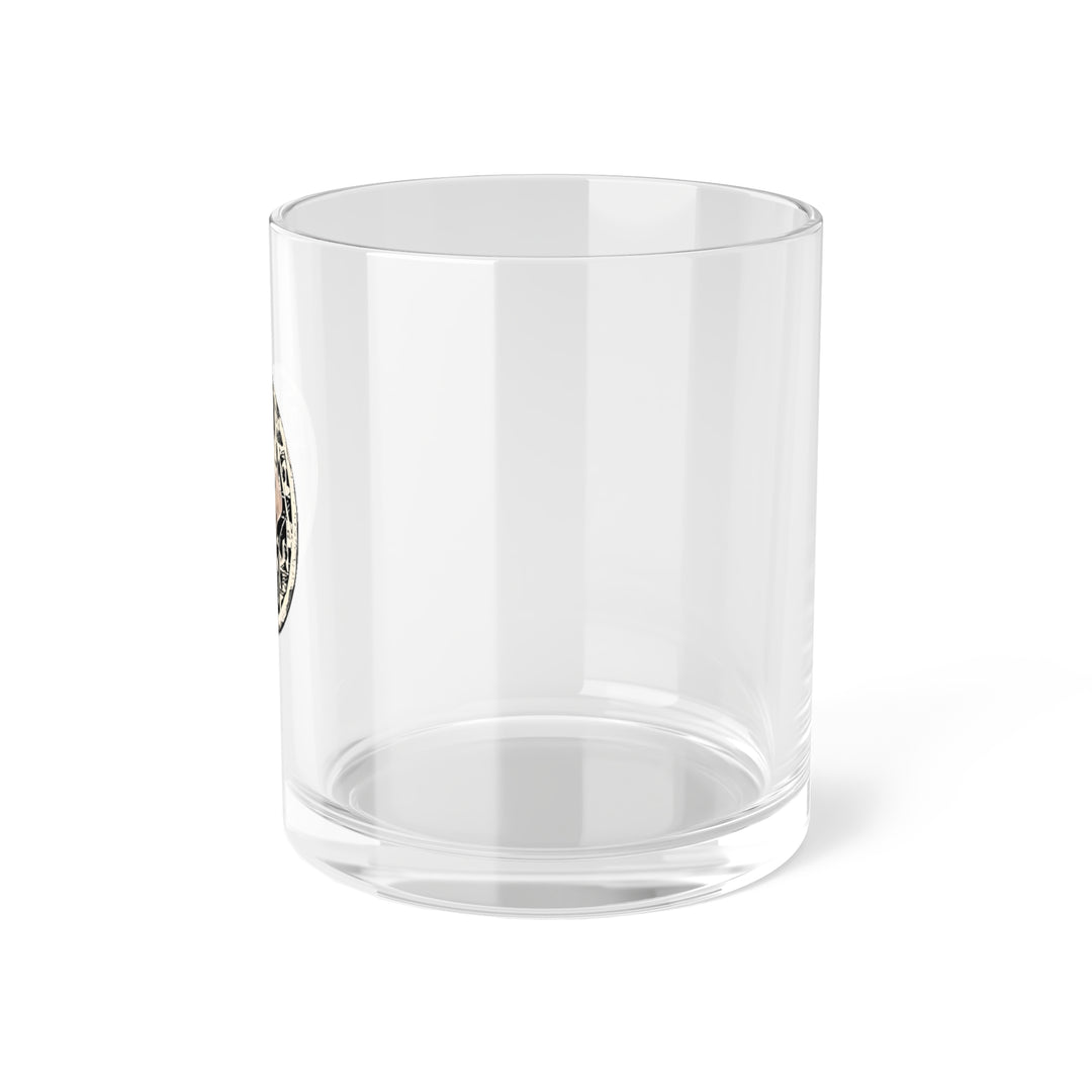 A Little Sketchy Whiskey Glass