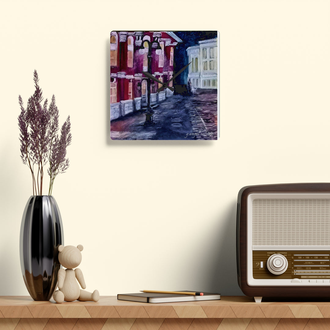 Shadow Work Acrylic Wall Clock