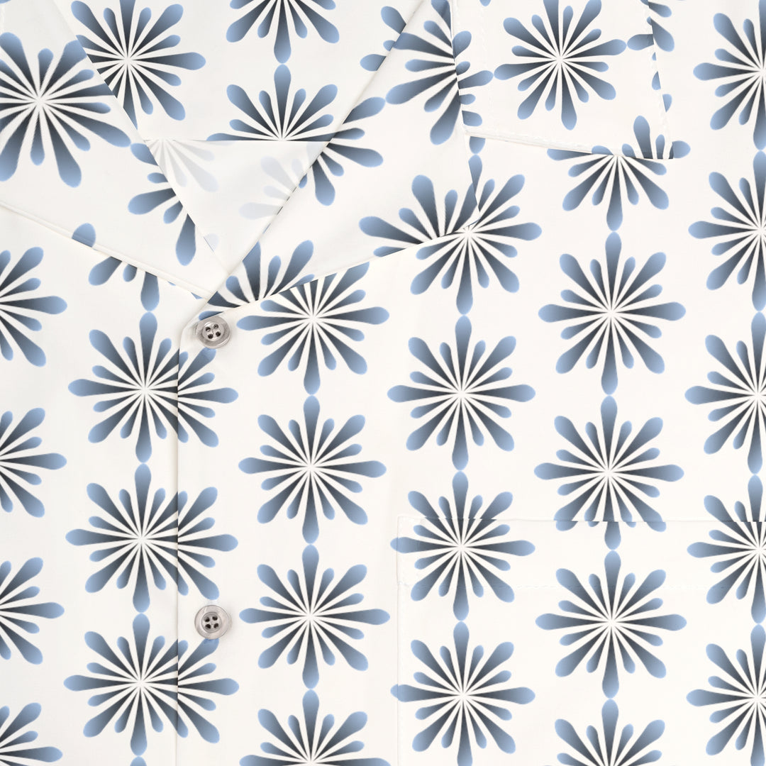 When the Cosmos  Bursts Men's Hawaiian Shirt (AOP)