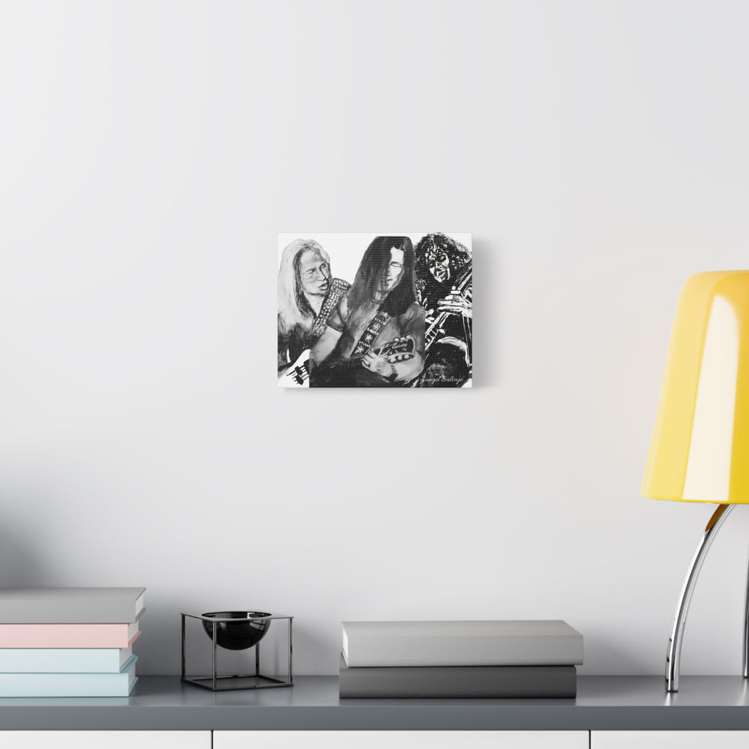 Canvas Print - Slaughter Band Mad About You painting Compilation g angel Salvaje