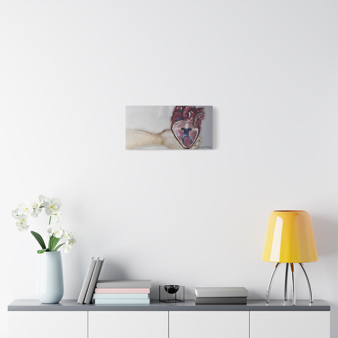Canvas Print - Abiding Within:Extremely Whole Hearted Sleeves Painting by g angel Salvaje