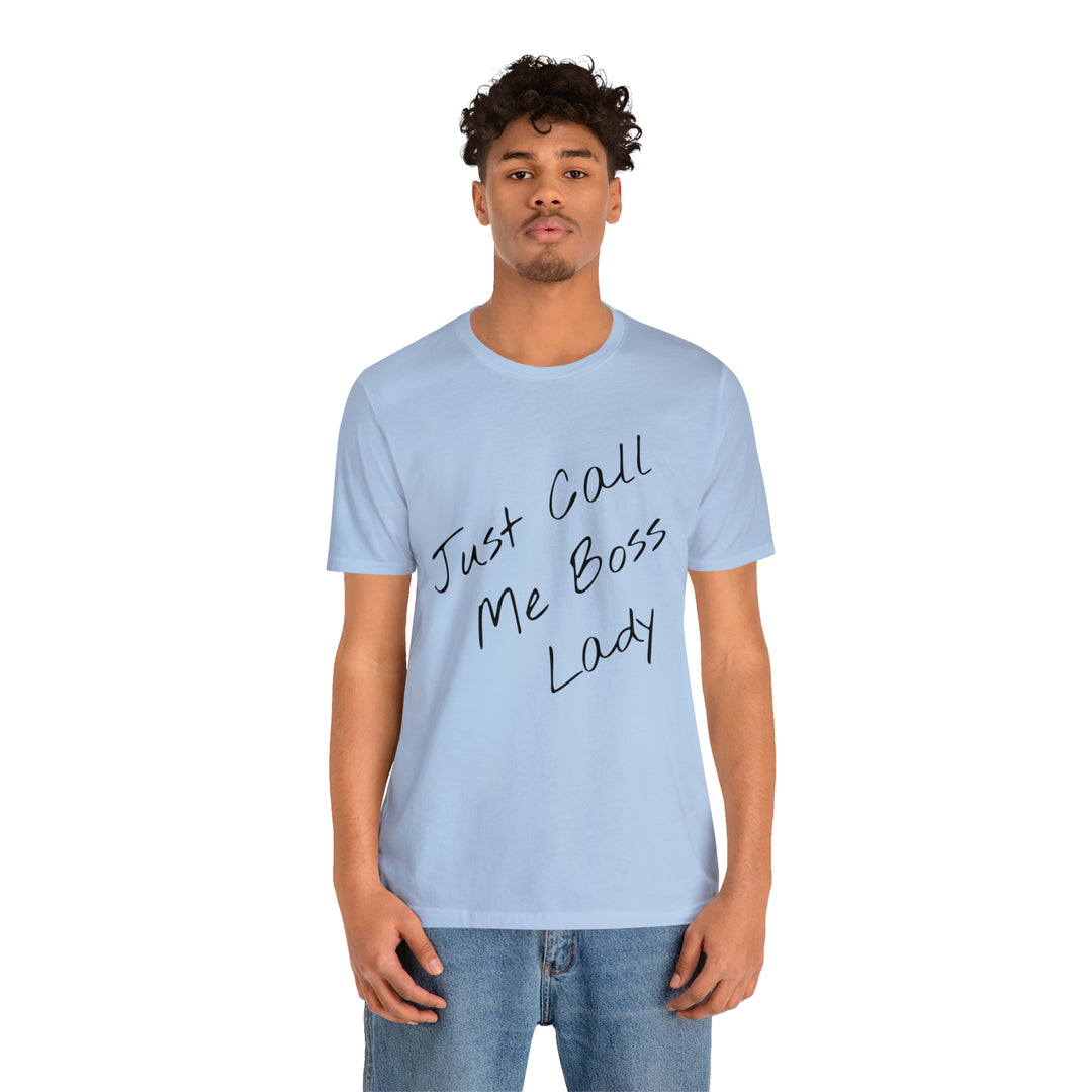 D'Boss Lady Unisex Jersey Short Sleeve Tee
