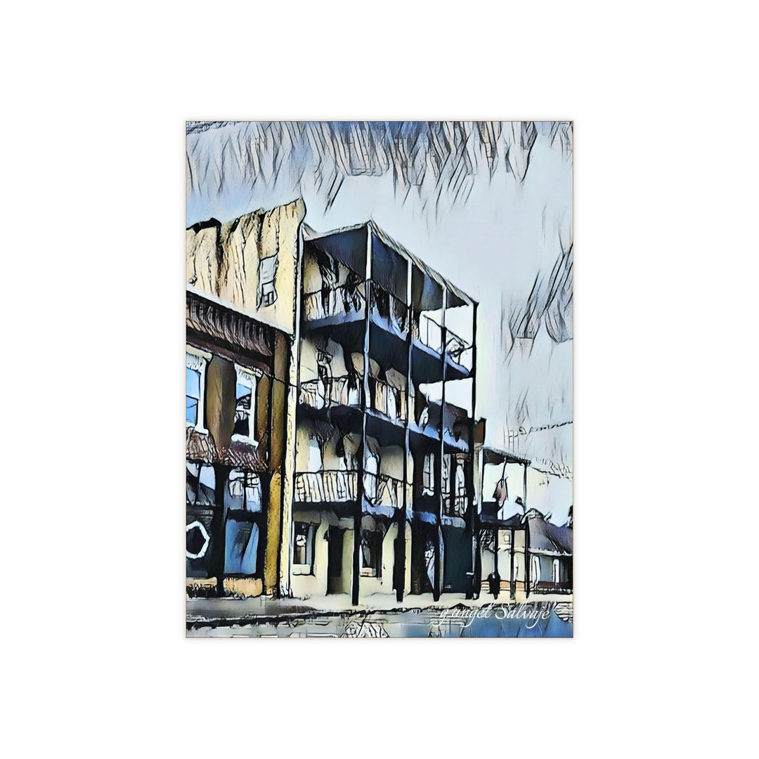 Tuscumbia Morning Drive Ceramic Photo Tile