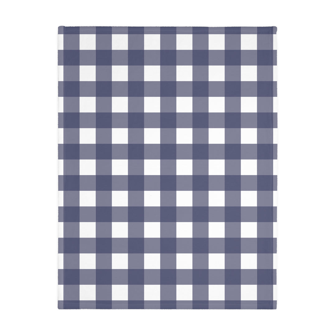 Farmhouse Vibes Velveteen Minky Blanket (Two-sided print)