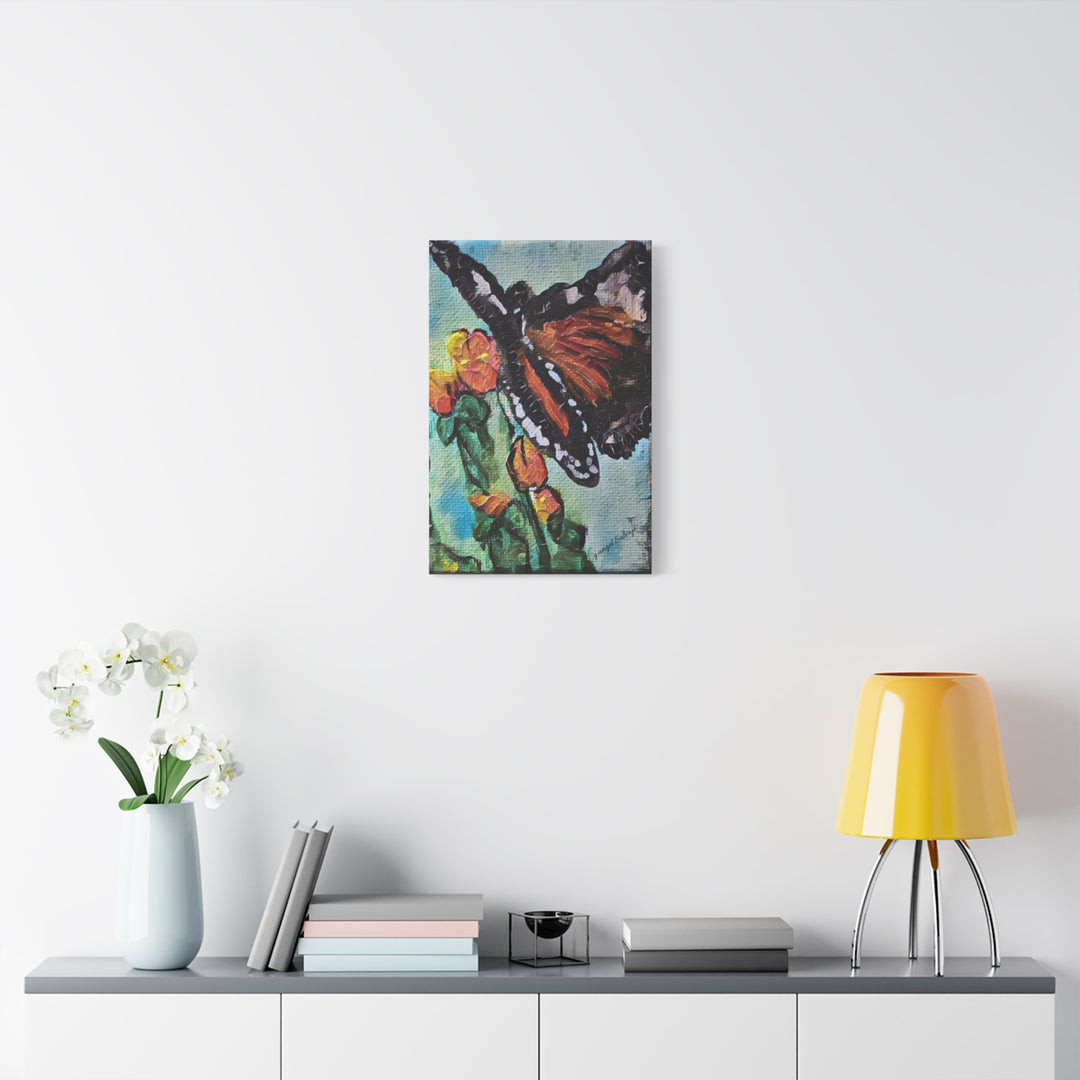 Canvas Print - Monarch Queen Butterfly
