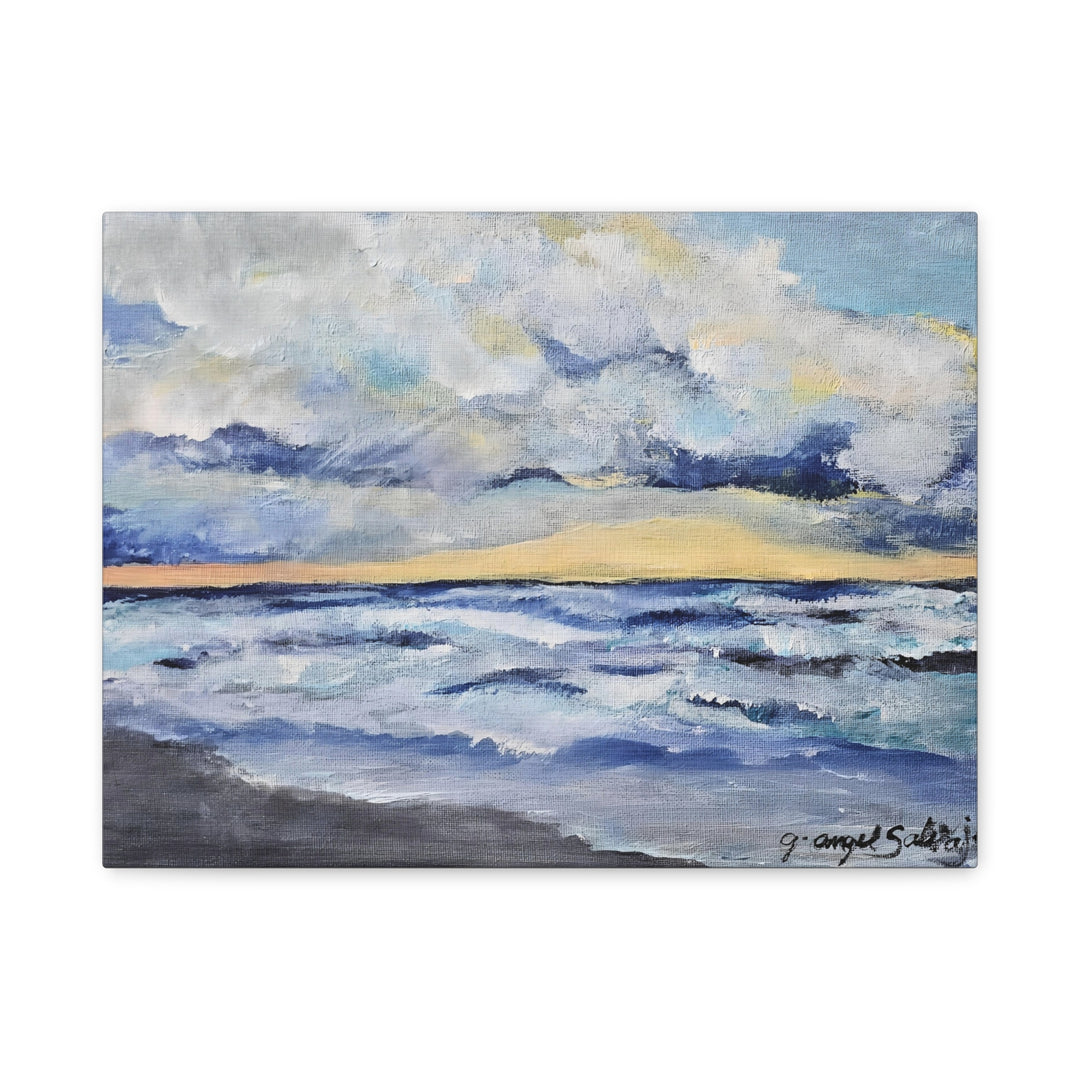 Canvas Wall Art - After the Rain, Sunshine Inspired Matte Canvas