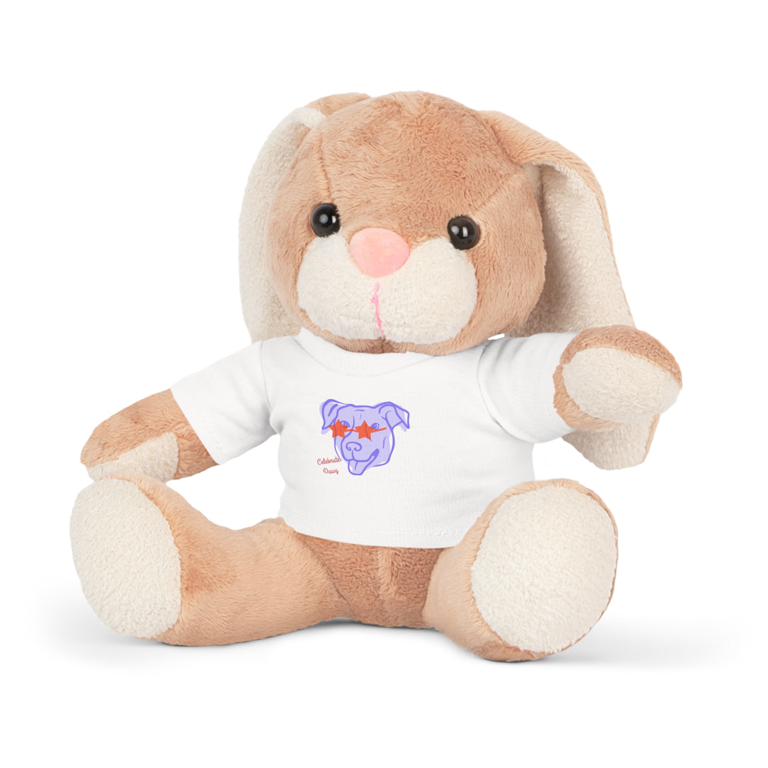 Hitch's Celebrate Dawg , Plush Toy with T-Shirt