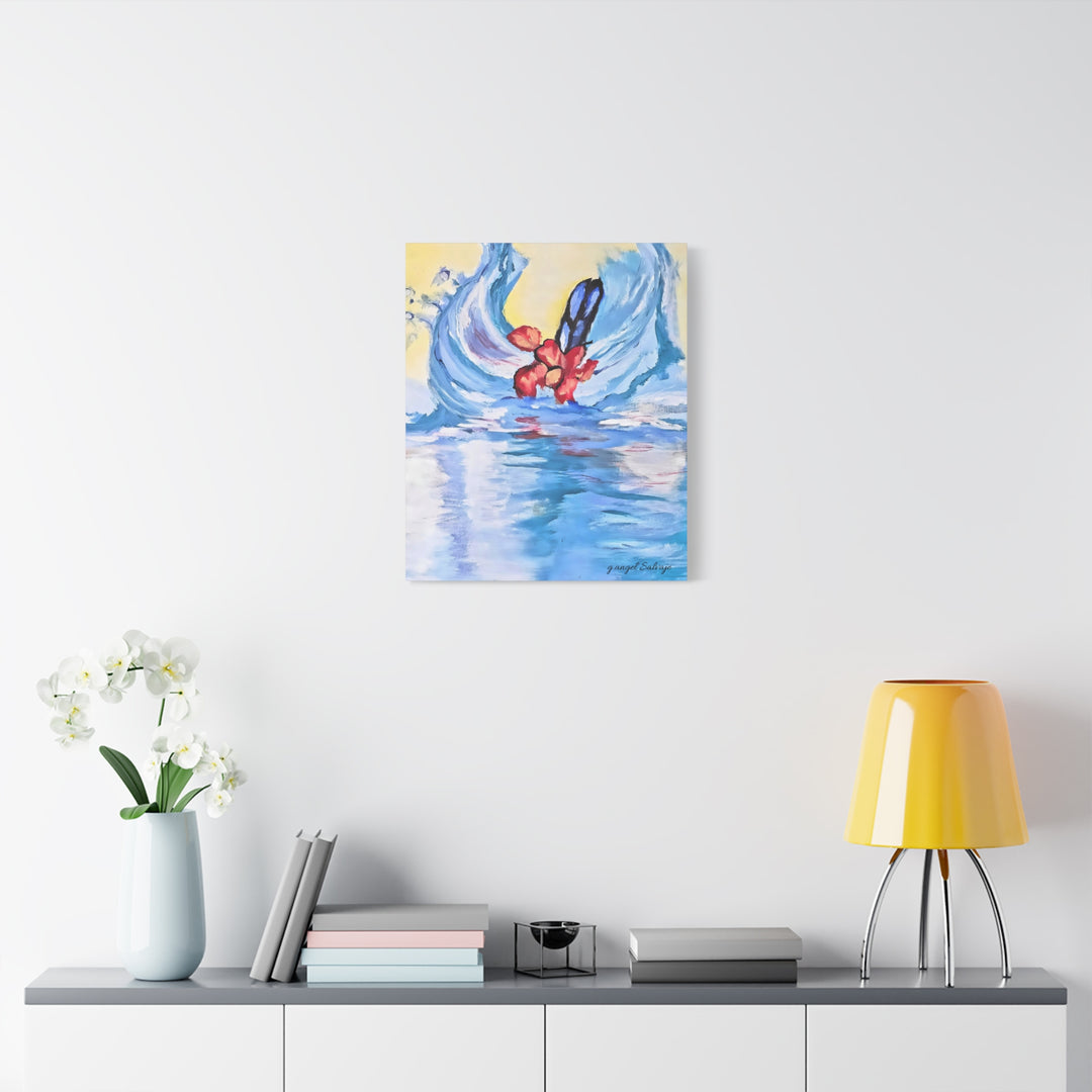 Diving into the Depths Matte Canvas, Stretched, 1.25"