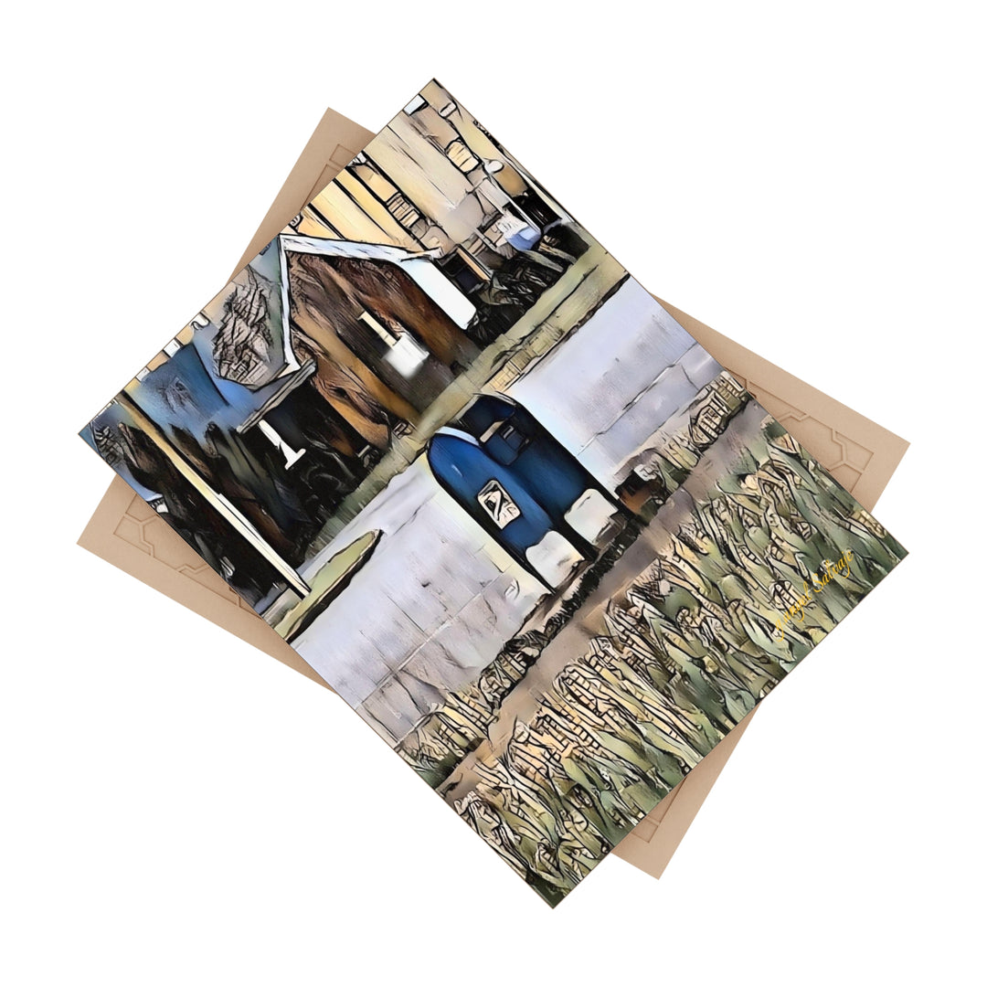 Courthouse Mail  Ceramic Photo Tile