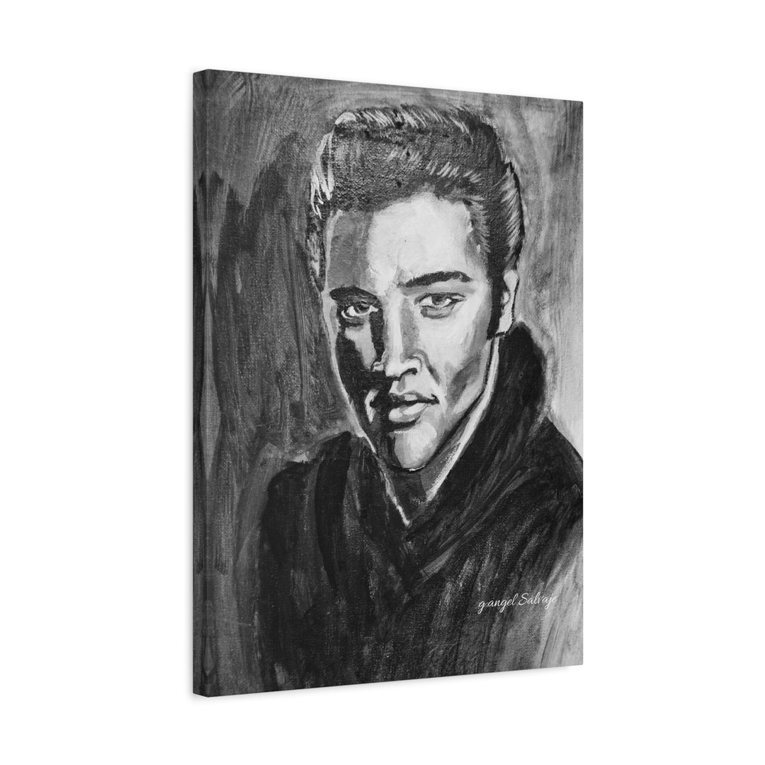 Elvis Canvas Print, from the Rock and Roll Series