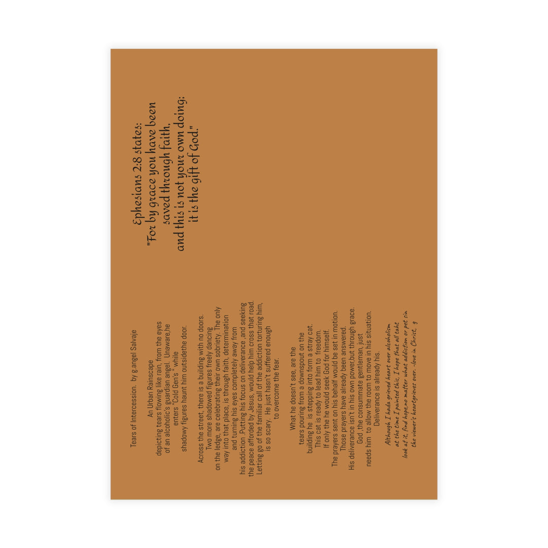 Postcard Bundle - Tears of Intercession Urban Rainscape