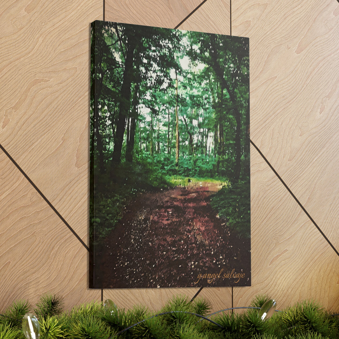 Long and Winding Path Canvas Gallery Wraps