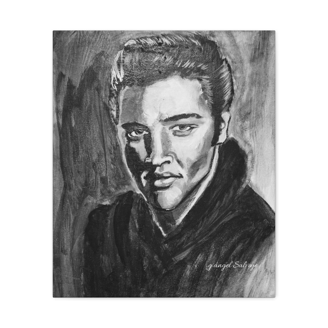 Elvis Canvas Print, from the Rock and Roll Series