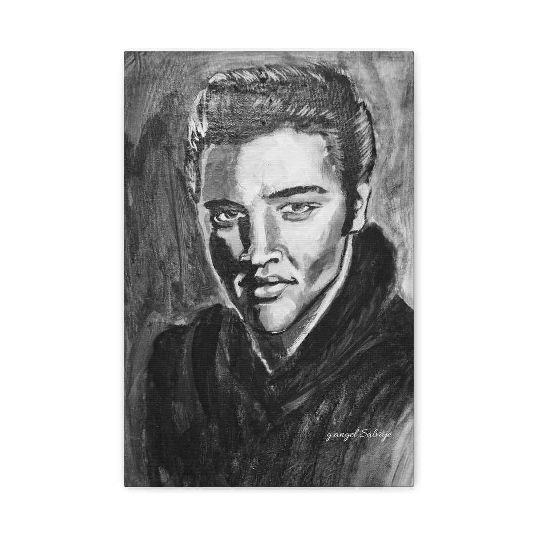 Elvis Canvas Print, from the Rock and Roll Series