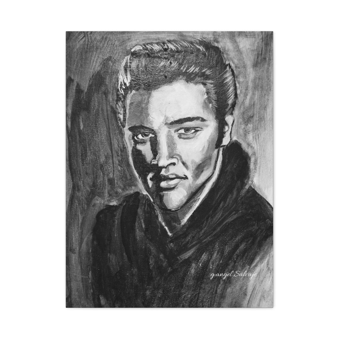 Elvis Canvas Print, from the Rock and Roll Series