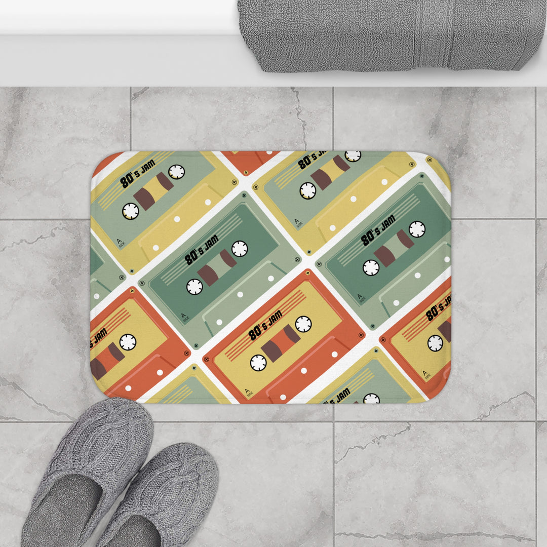 80's Jam Cassette Bath Mat