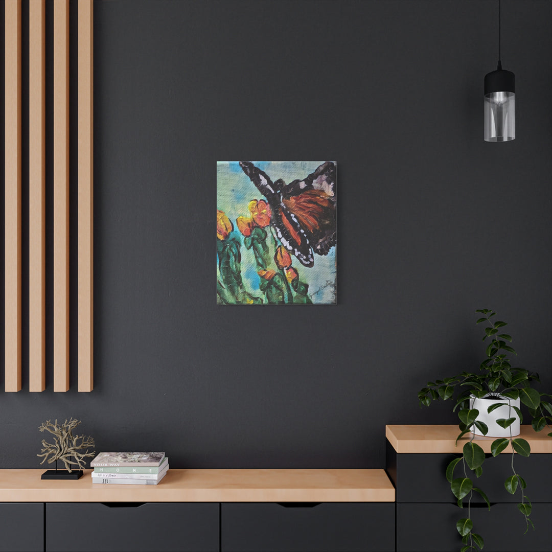 Canvas Print - Monarch Queen Butterfly