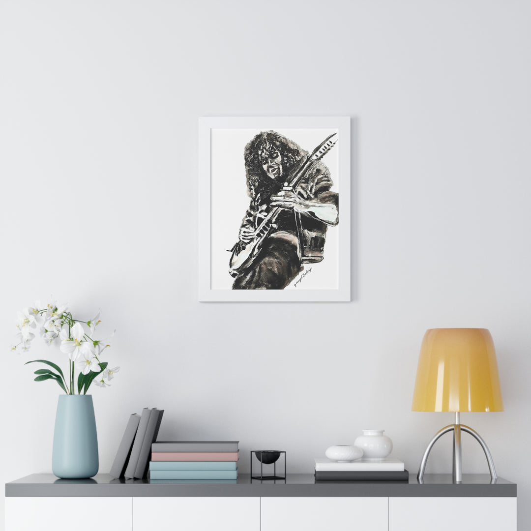 Tim Kelly Framed Vertical Poster