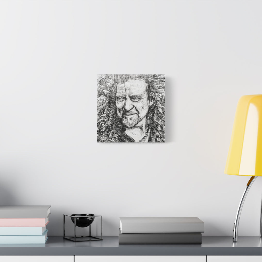 Canvas Print - Robert Plant Rock and Roll Portrait