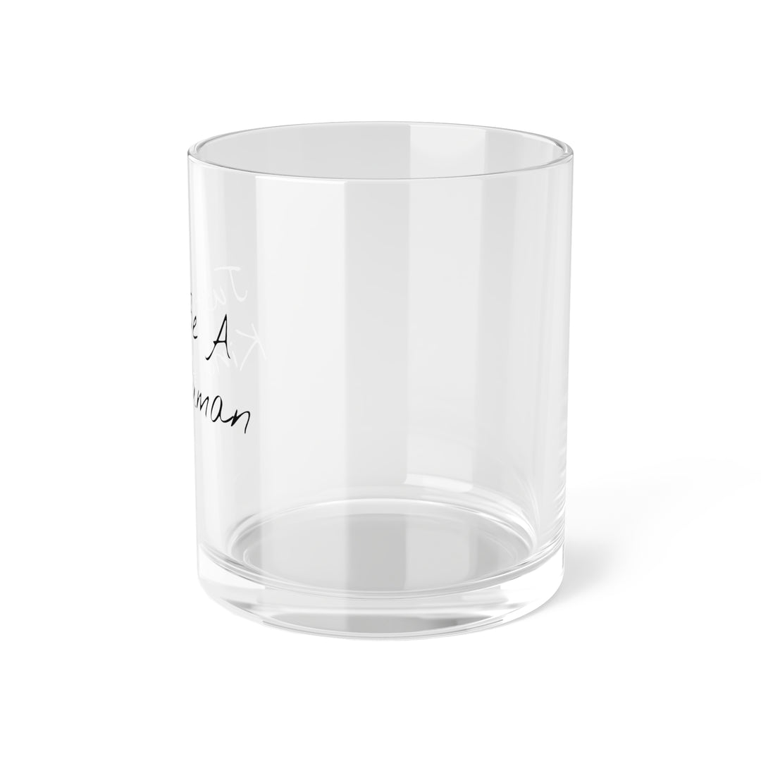Be A Kind Human Bar Glass