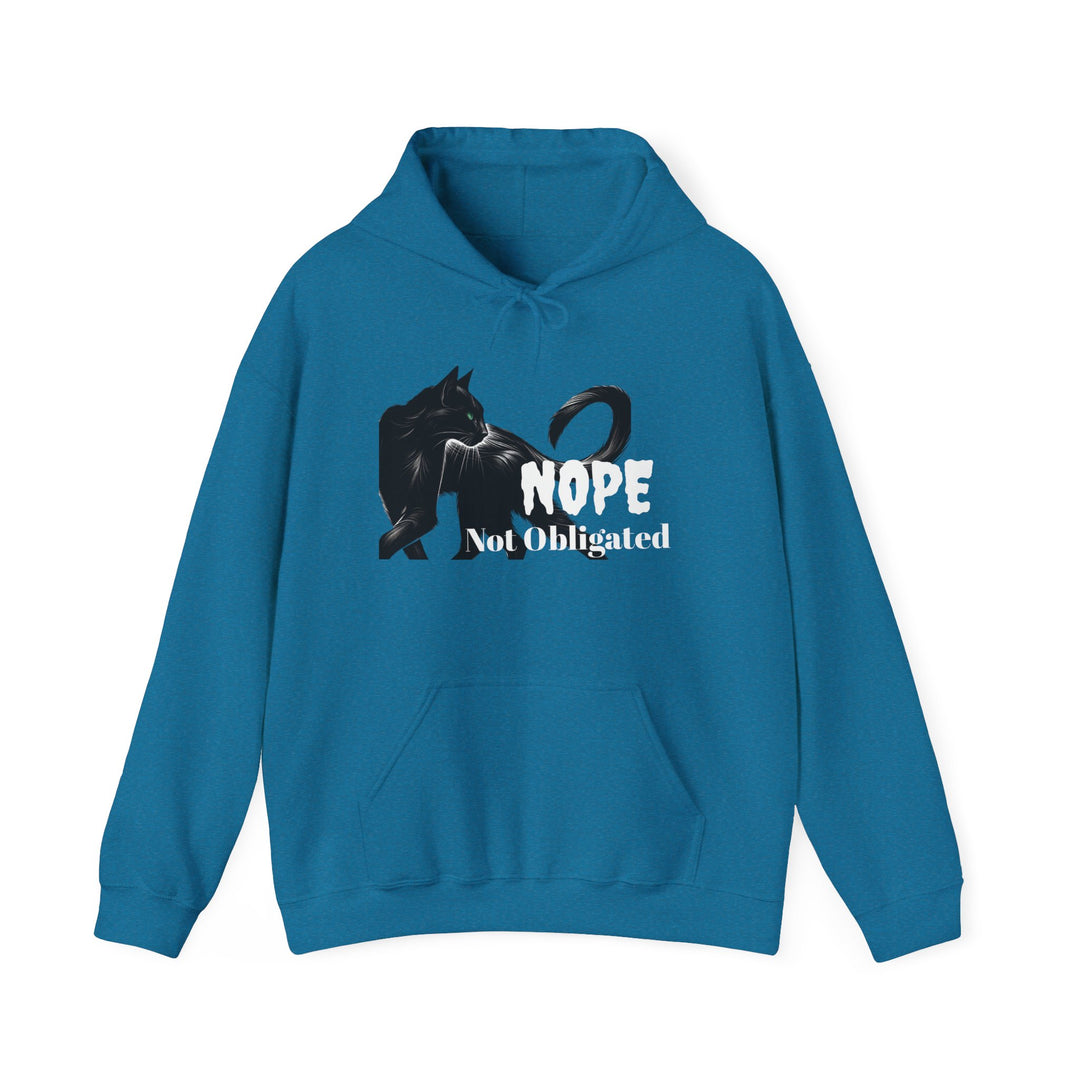 Hooded Sweatshirt - Feral Cat Drama Free Design