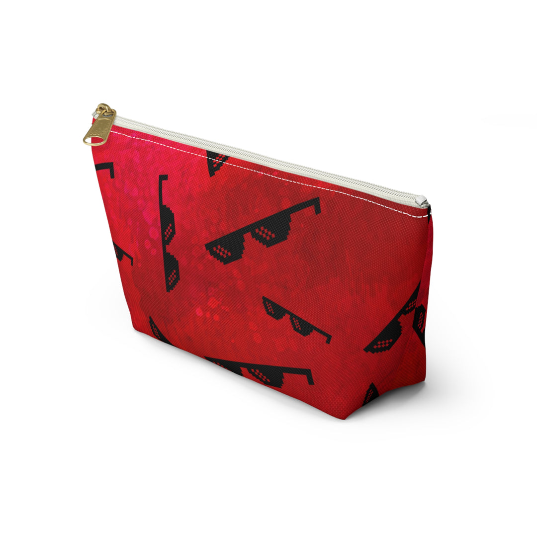 Affirmations and Sunglasses Accessory Pouch w T-bottom
