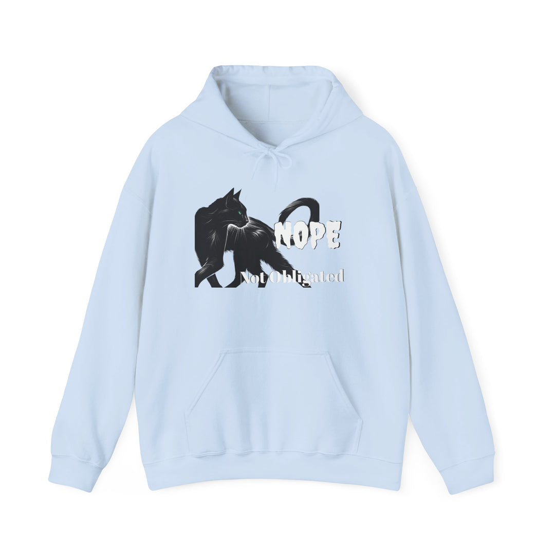 Hooded Sweatshirt - Feral Cat Drama Free Design