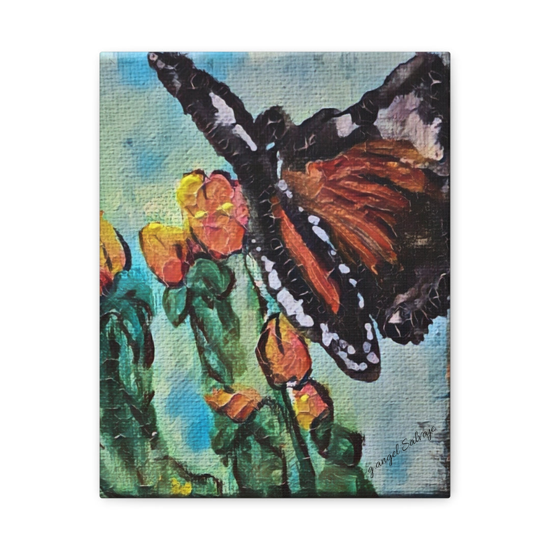 Canvas Print - Monarch Queen Butterfly