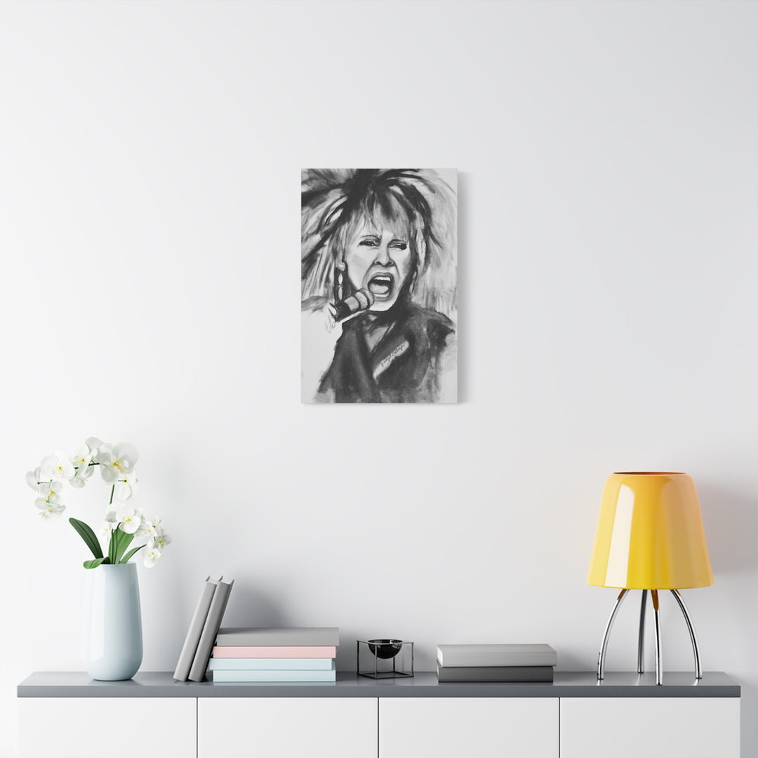 Canvas Print Tina Turner Portrait