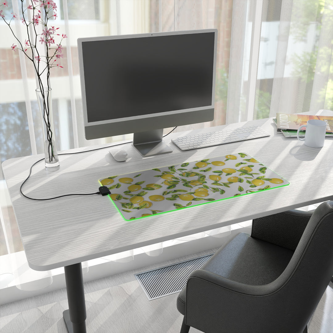 Bunches of Lemons LED Gaming Mouse Pad
