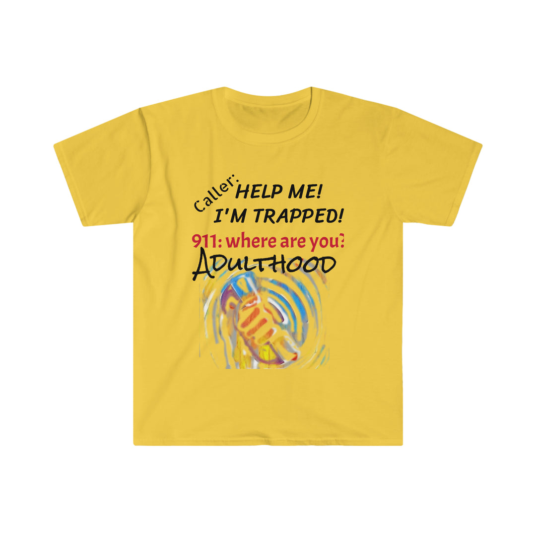 ADULTHOOD TRAP Unisex Softstyle T-Shirt