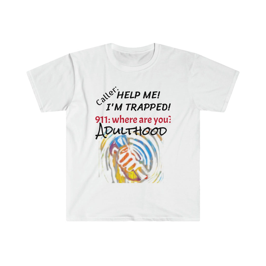 ADULTHOOD TRAP Unisex Softstyle T-Shirt